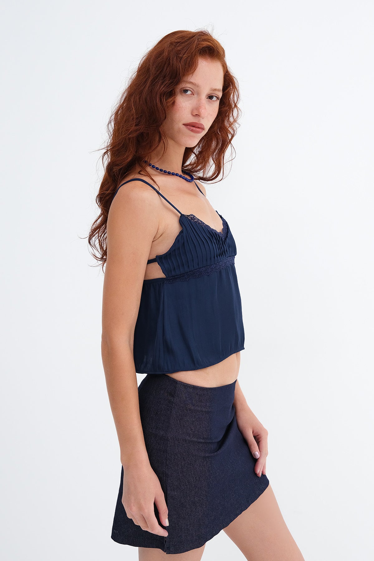 Dark-Night-Blue_Adjustable-Strap-Tie-Front-Cami-addax