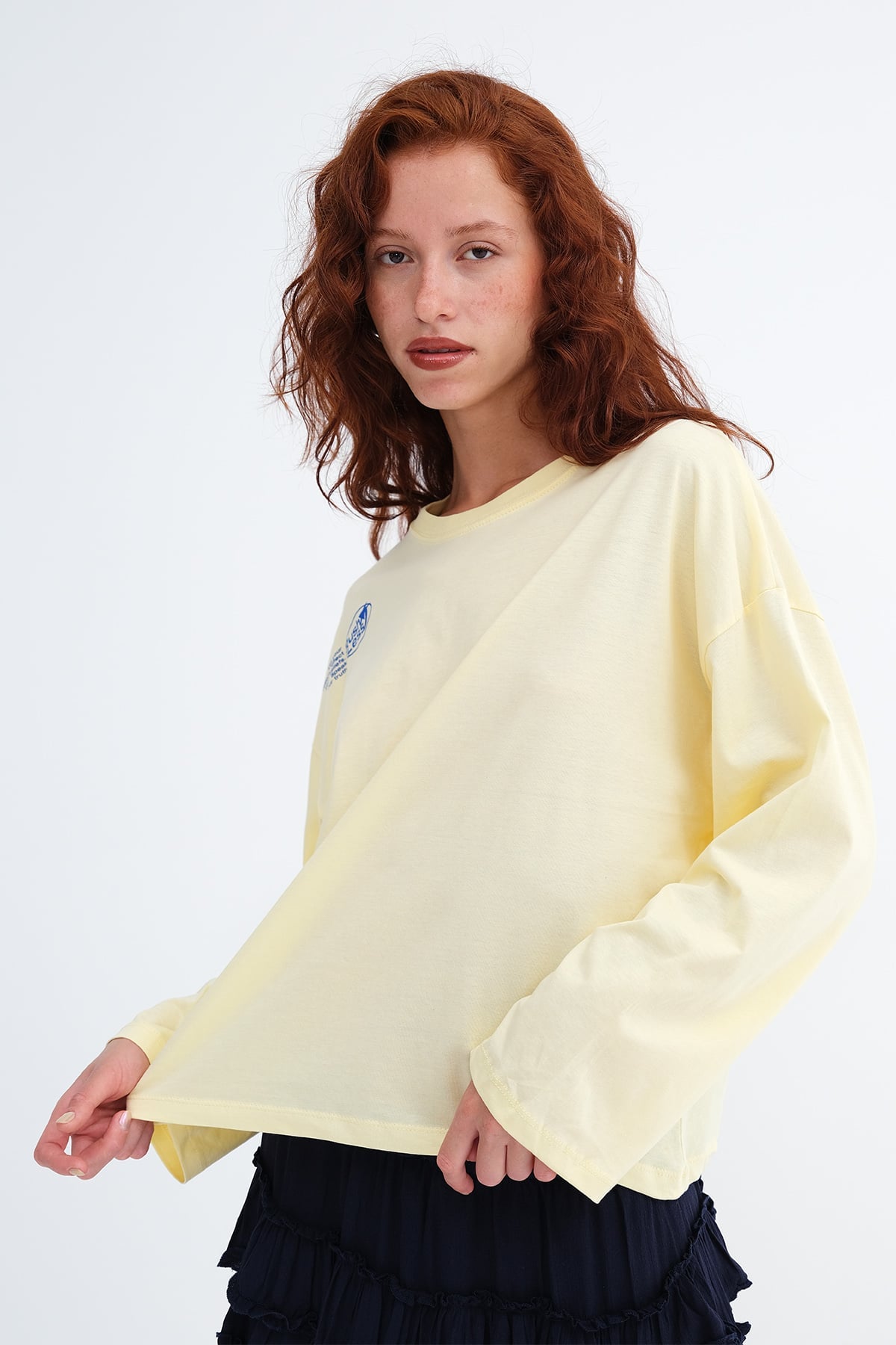 Printed Long Sleeve T-Shirt