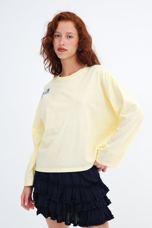 Light-Yellow_Printed-Long-Sleeve-T-Shirt-addax