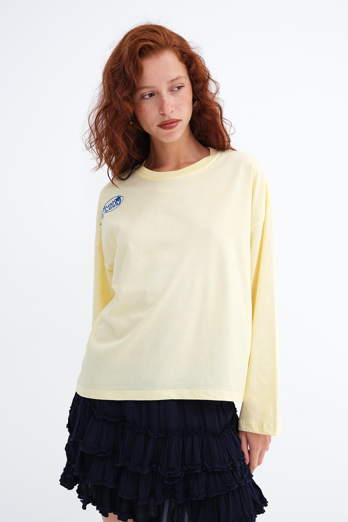 Light-Yellow_Printed-Long-Sleeve-T-Shirt-addax