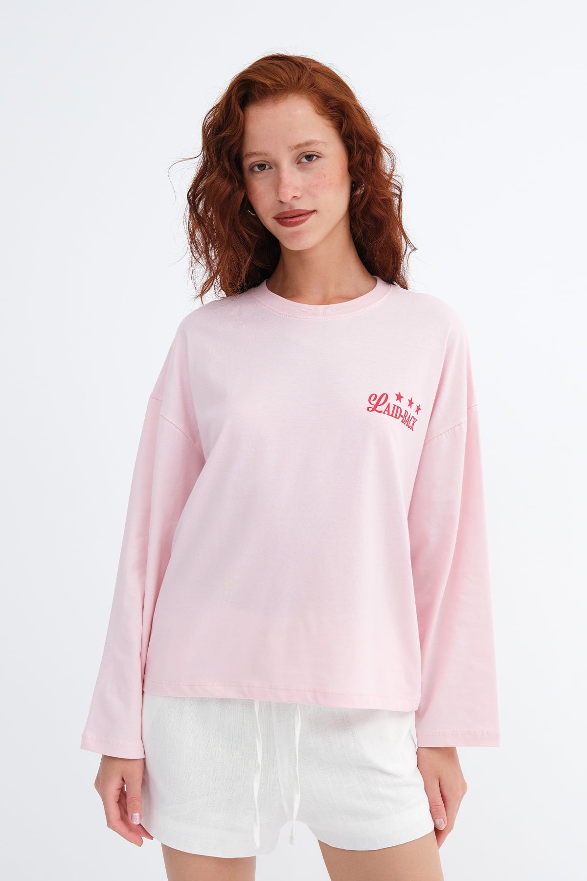 Printed Long Sleeve T-Shirt