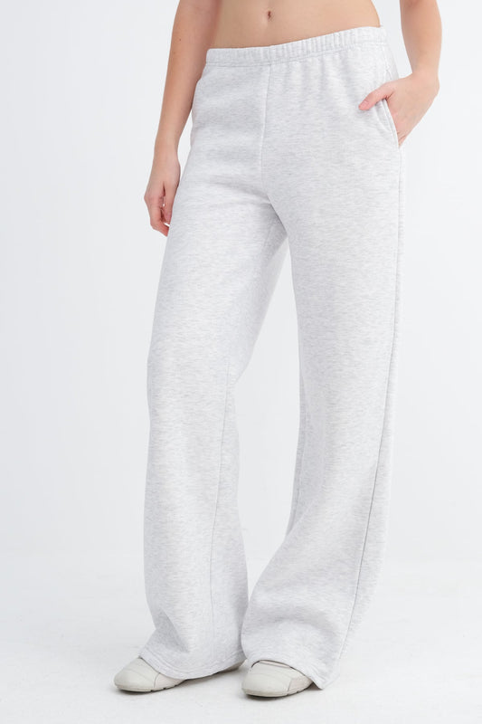 Snow-Melange_Fleece-Joggers-addax