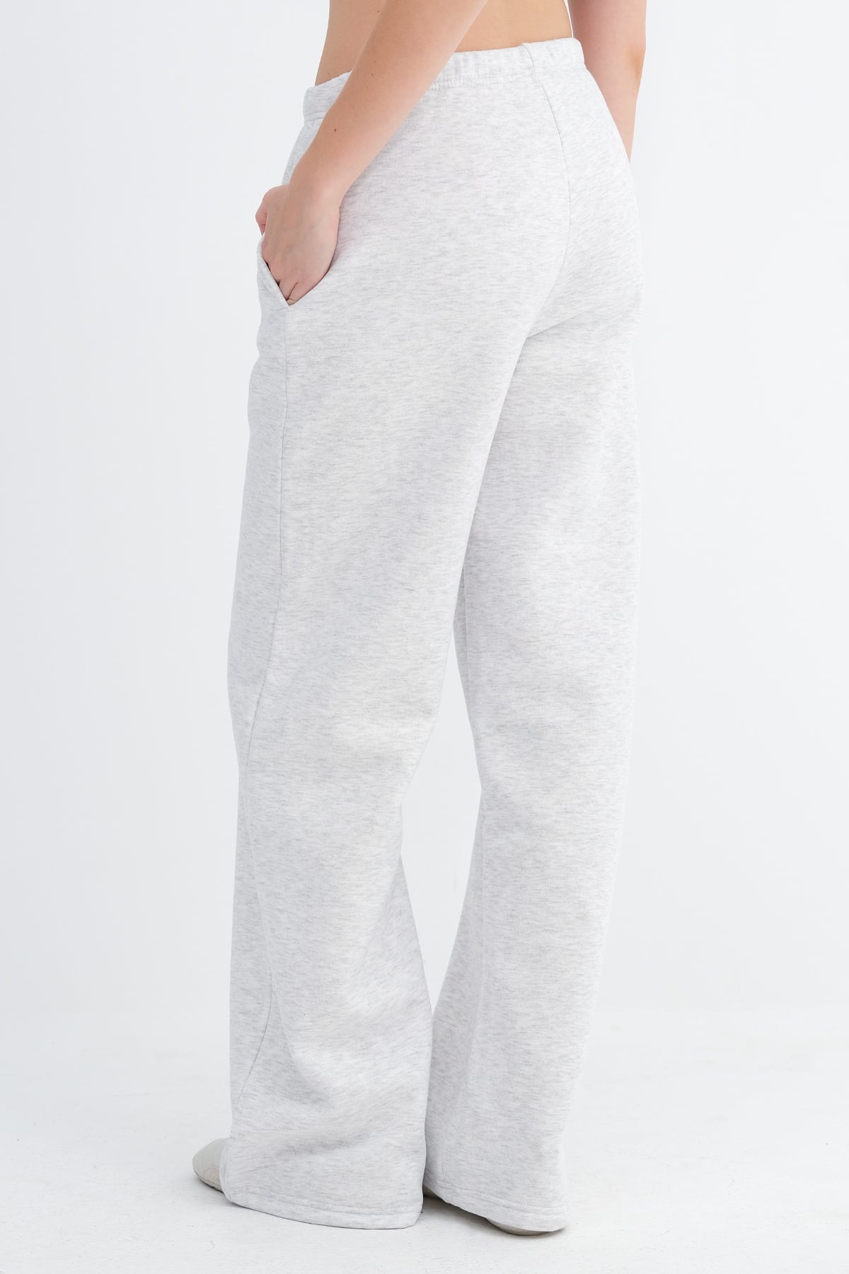 Snow-Melange_Fleece-Joggers-addax