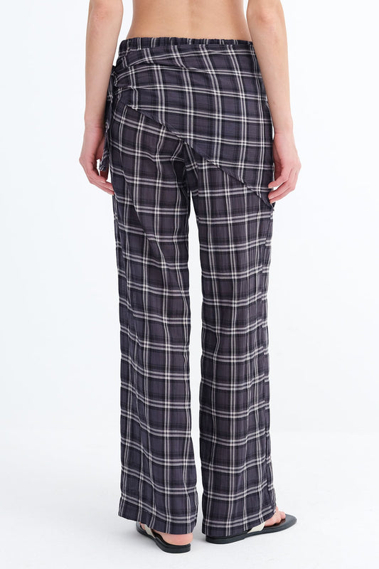 Dark-Night-Blue_Checked-Tie-Front-Trousers-addax