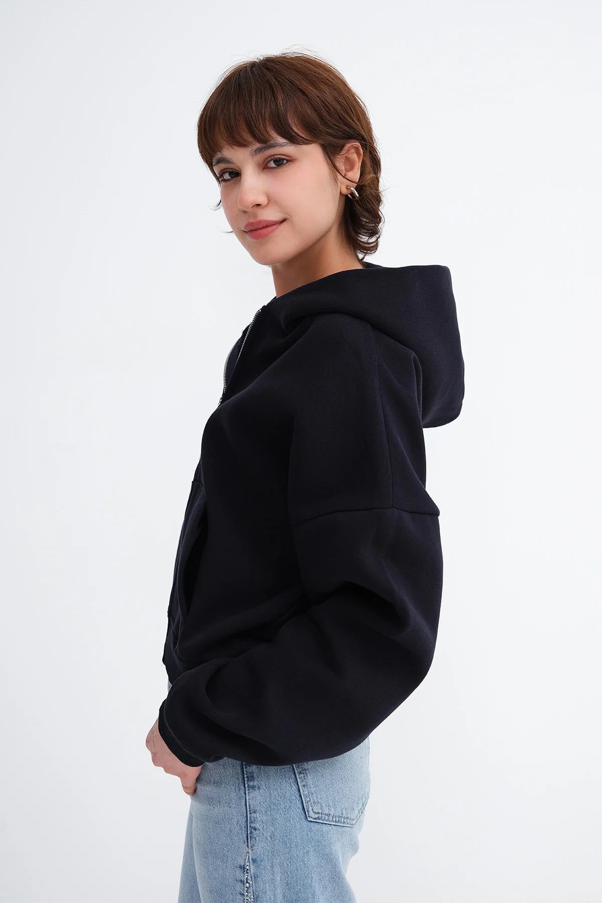 Dark-Night-Blue_Kapüşonlu-Şardonlu-Sweatshirt-H13246-addax