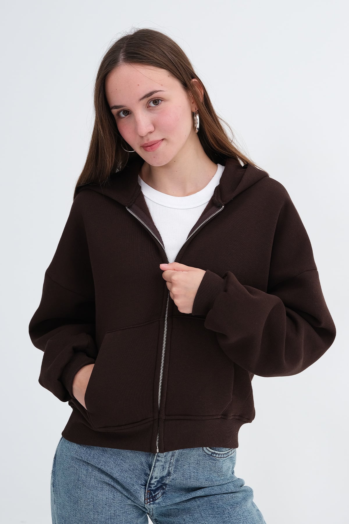 Bitter-Coffee_Kapüşonlu-Şardonlu-Sweatshirt-H13246-addax