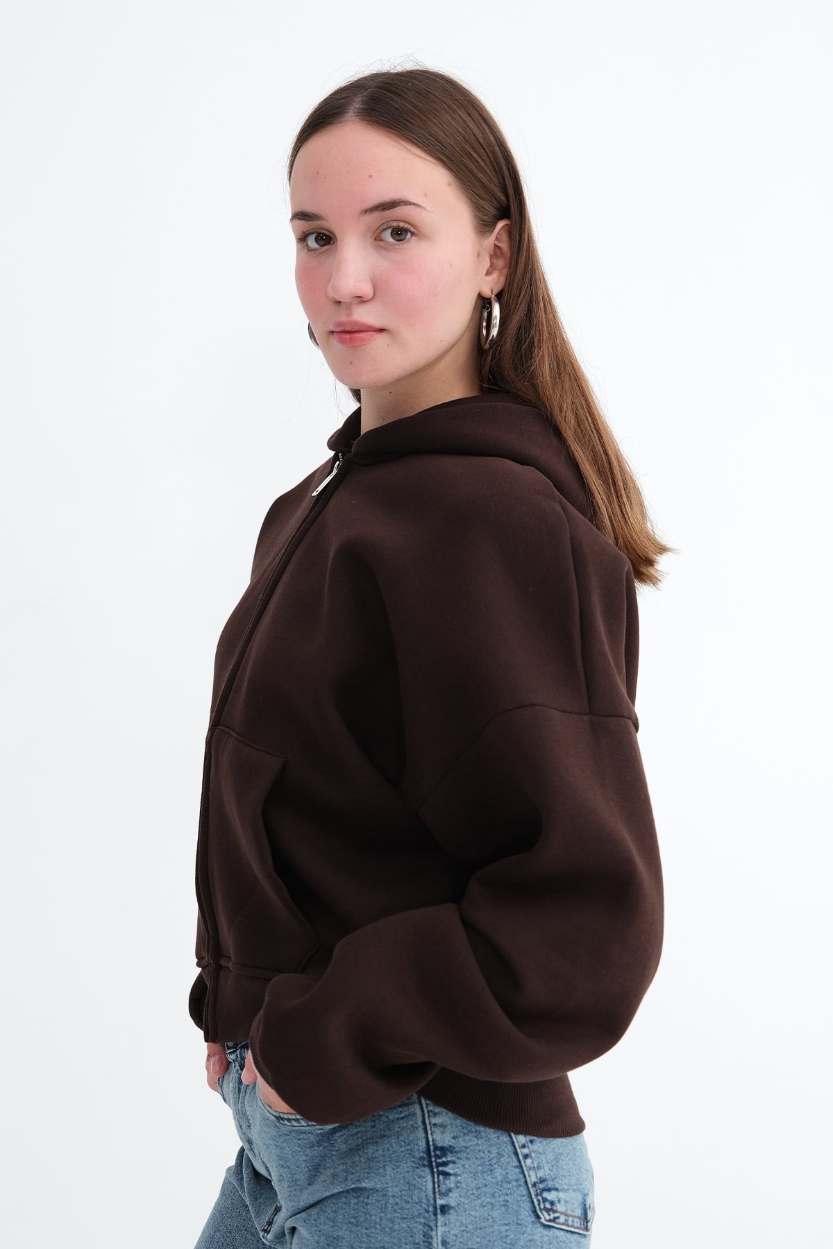 Bitter-Coffee_Kapüşonlu-Şardonlu-Sweatshirt-H13246-addax