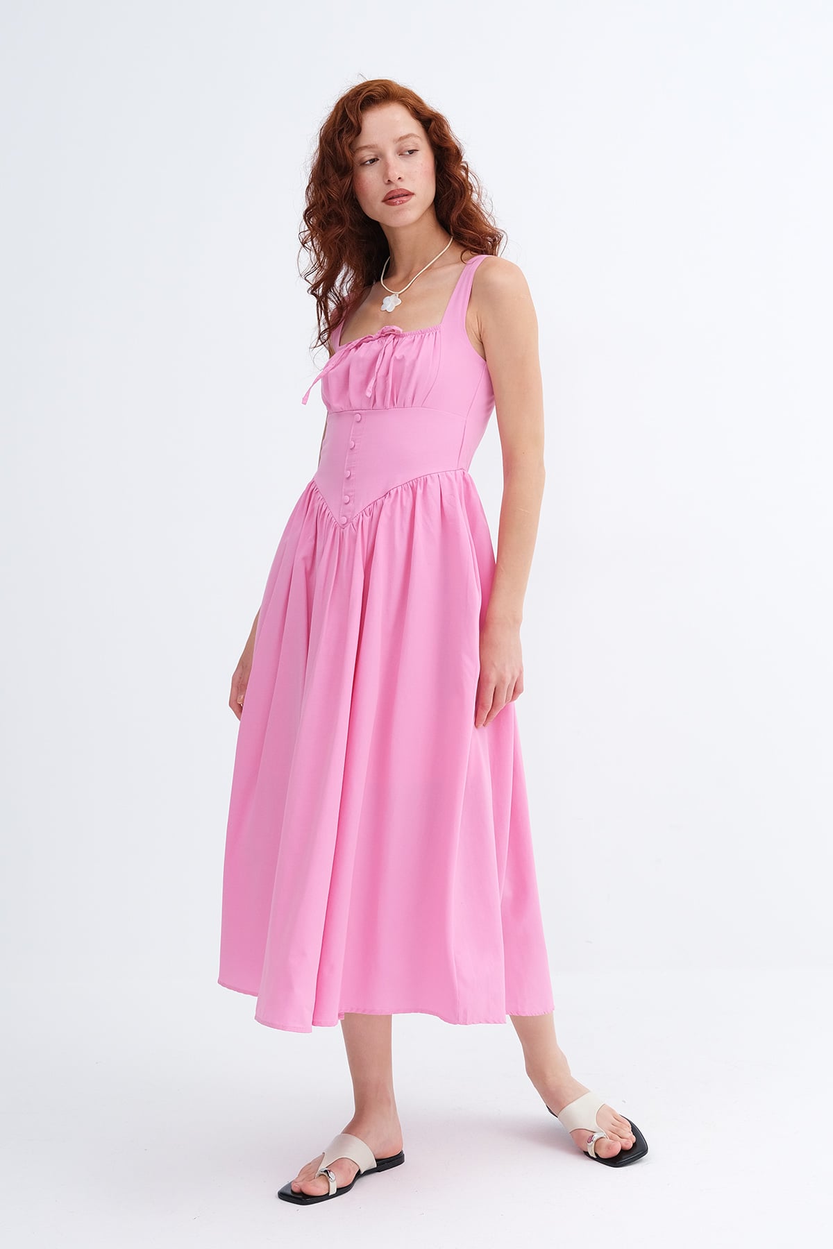 Sugar-Pink_Square-Neck-Midi-Dress-addax