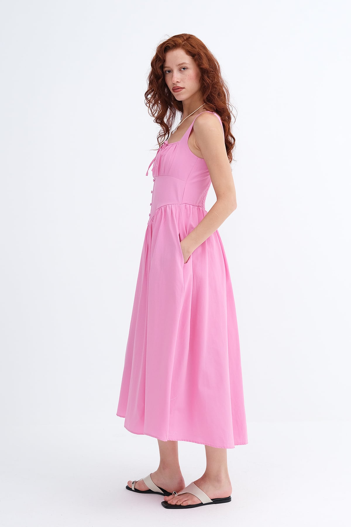 Sugar-Pink_Square-Neck-Midi-Dress-addax