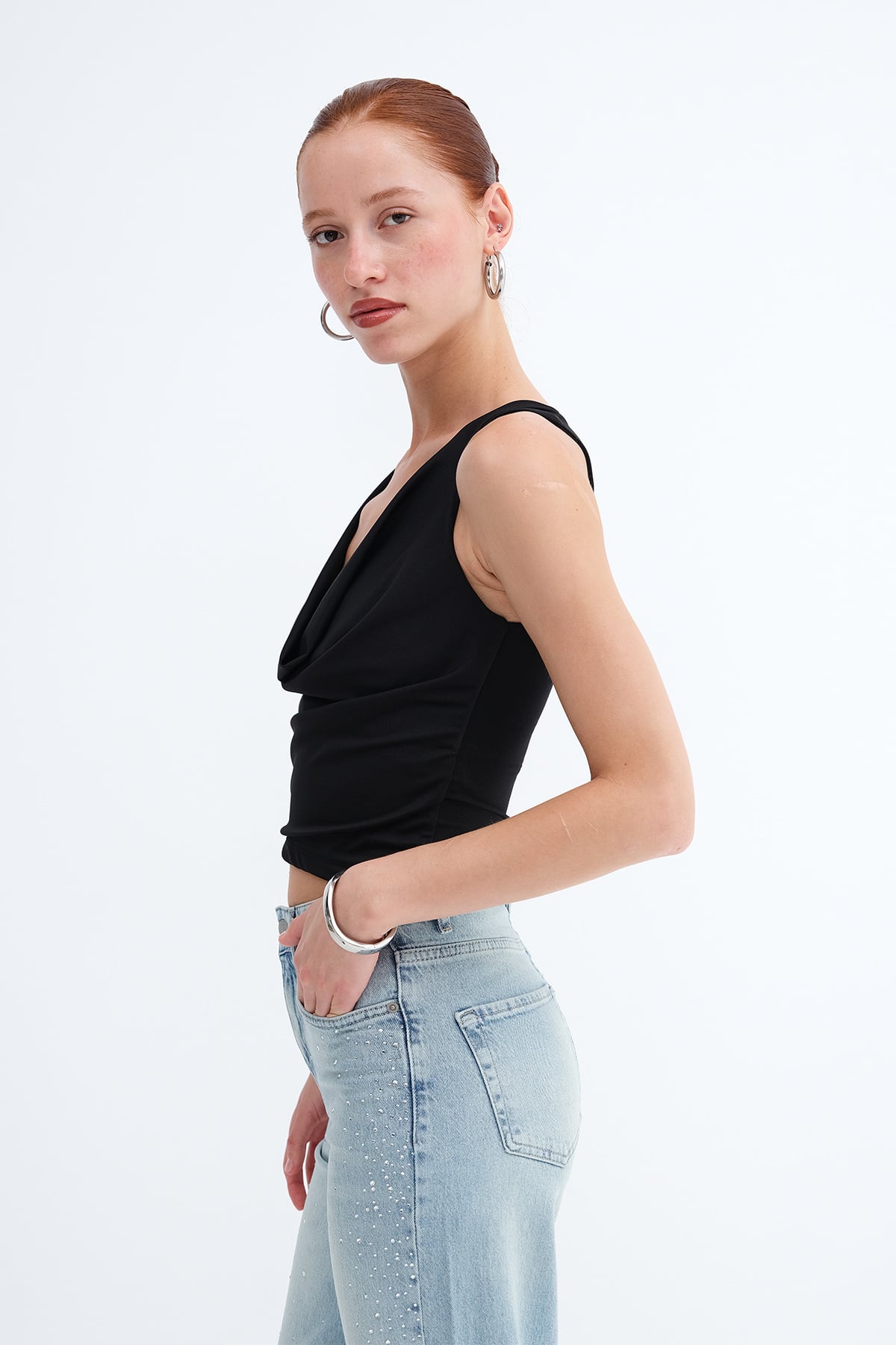 Black_Cowl-Neck-Sleeveless-Blouse-addax