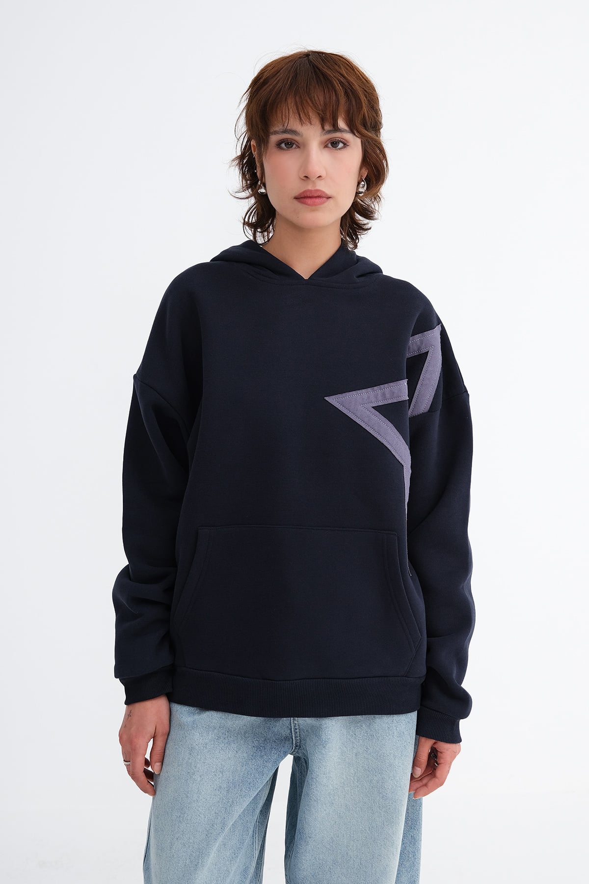 Dark-Night-Blue_Star-Embroidered-Brushed-Sweatshirt-addax