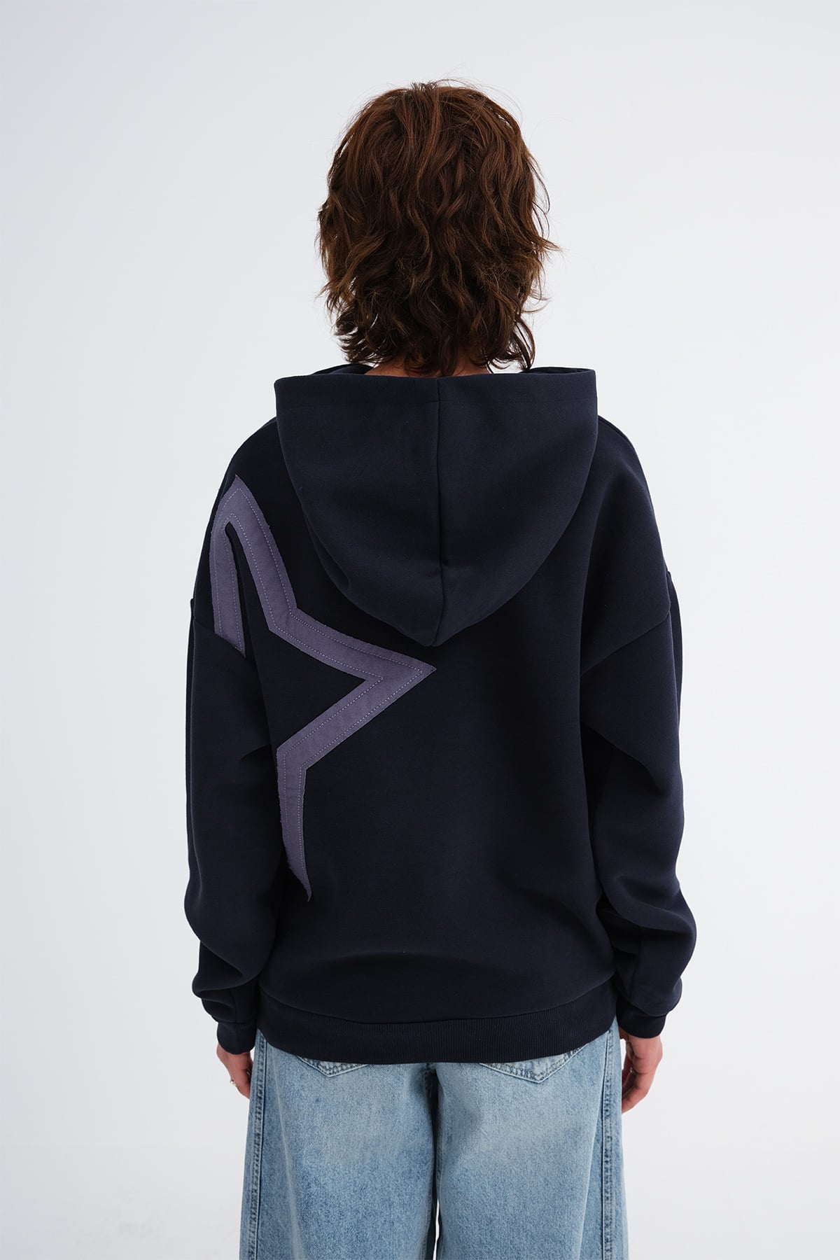 Dark-Night-Blue_Star-Embroidered-Brushed-Sweatshirt-addax