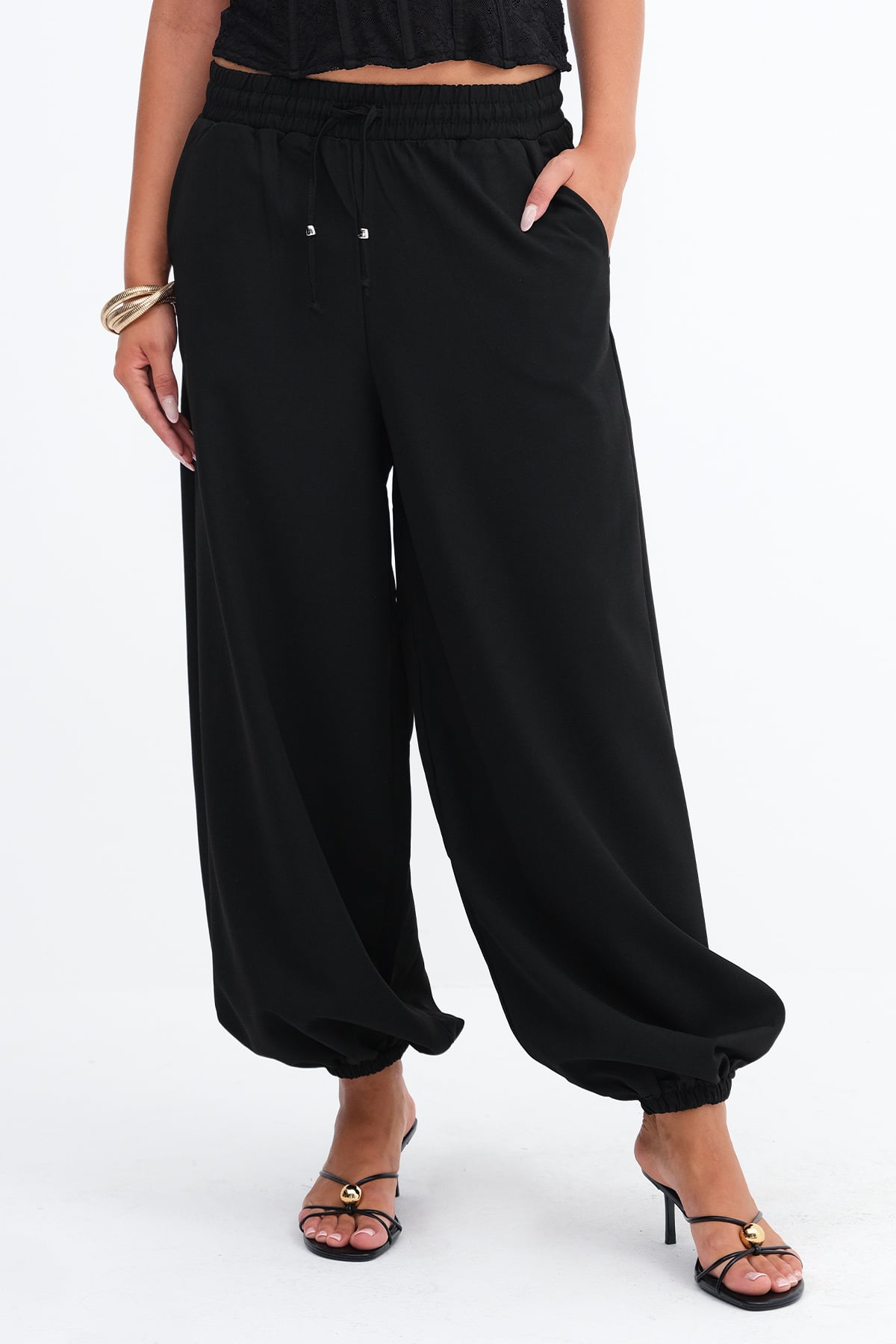 Black_Beli-Lastikli-Balon-Pantolon-PN02635-addax