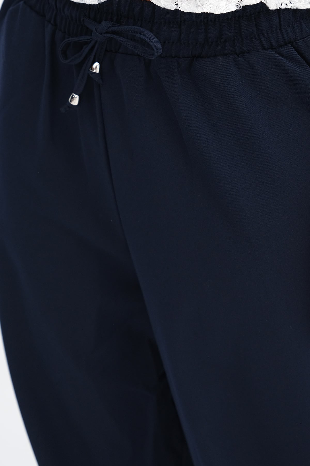 Dark-Night-Blue_Beli-Lastikli-Balon-Pantolon-PN02635-addax