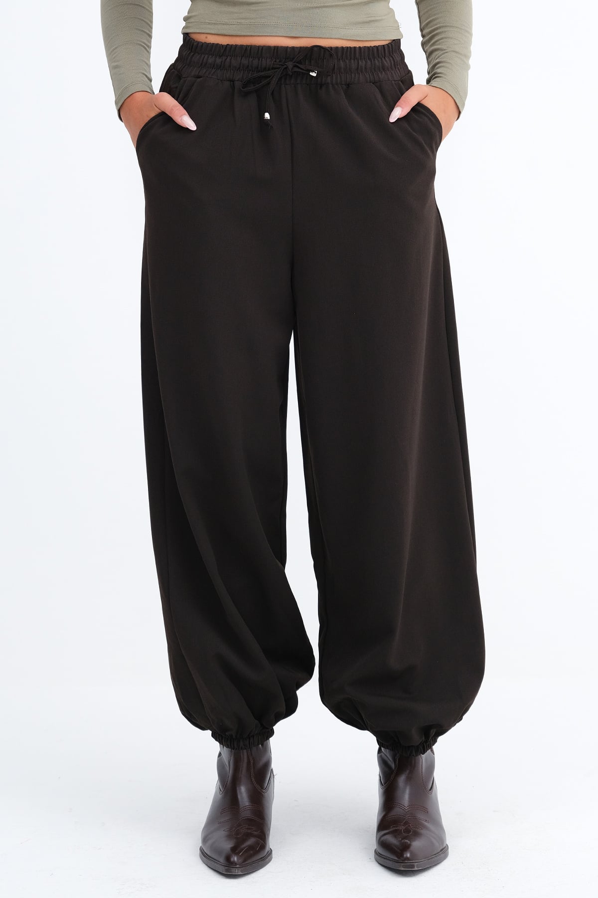 Elasticated Waist Balloon Pants