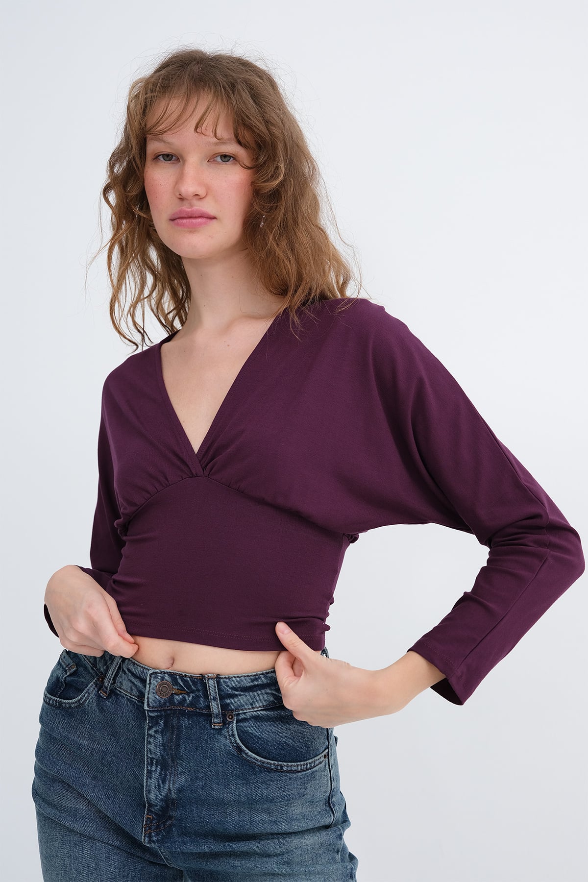 Gardenia_V-Neck-Long-Sleeve-Blouse-addax