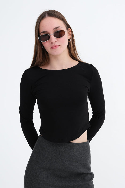 Black_Bisiklet-Yaka-Basic-Bluz-B1025-addax