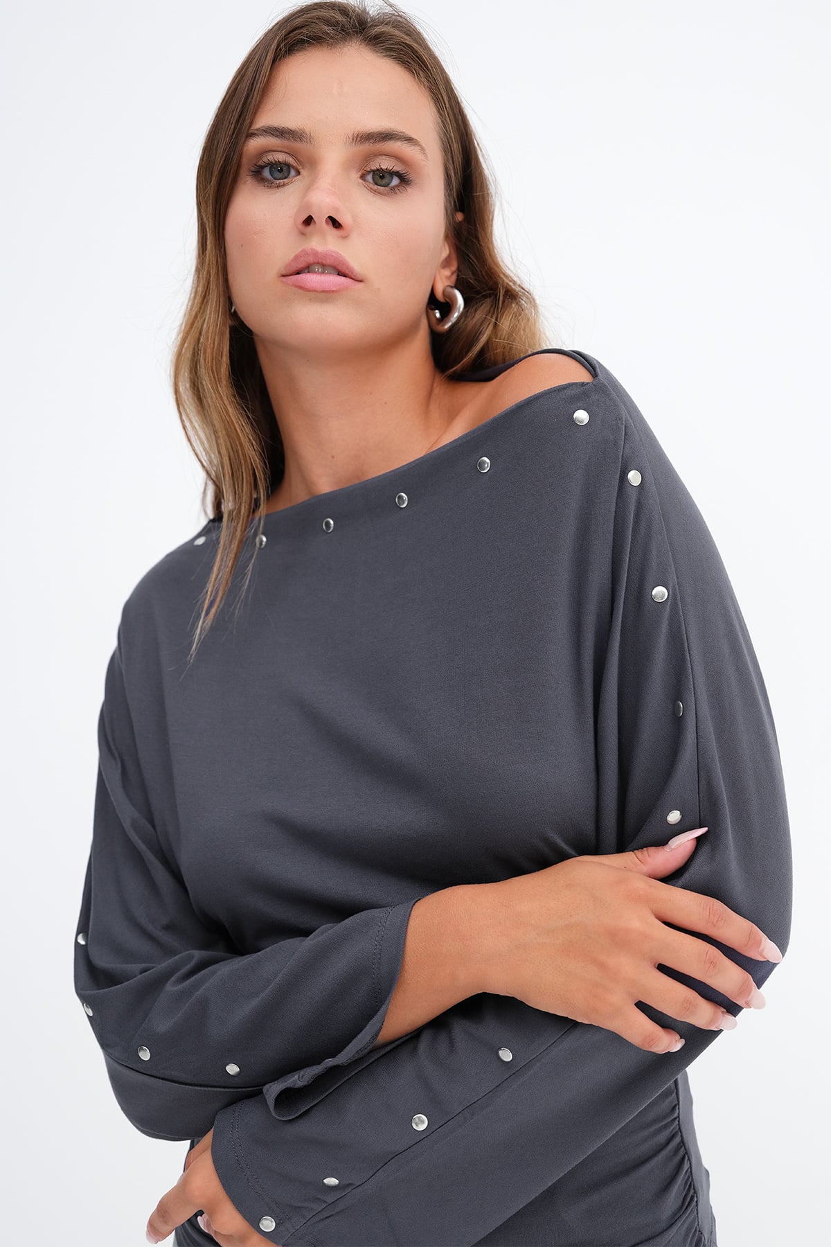 Charcoal_Stud-Detail-Long-Sleeve-Blouse-addax