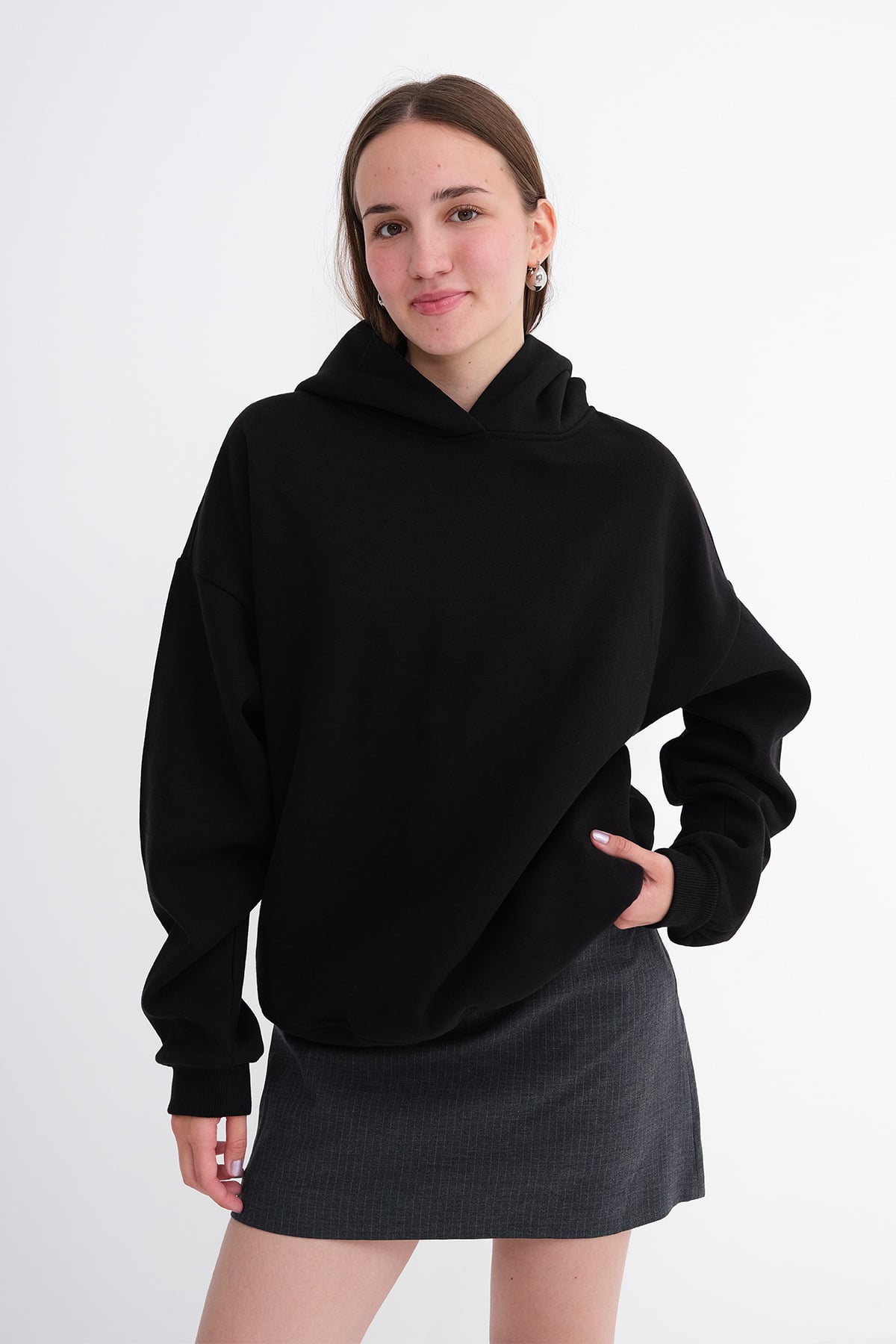 Black_Hooded-Brushed-Sweatshirt-addax