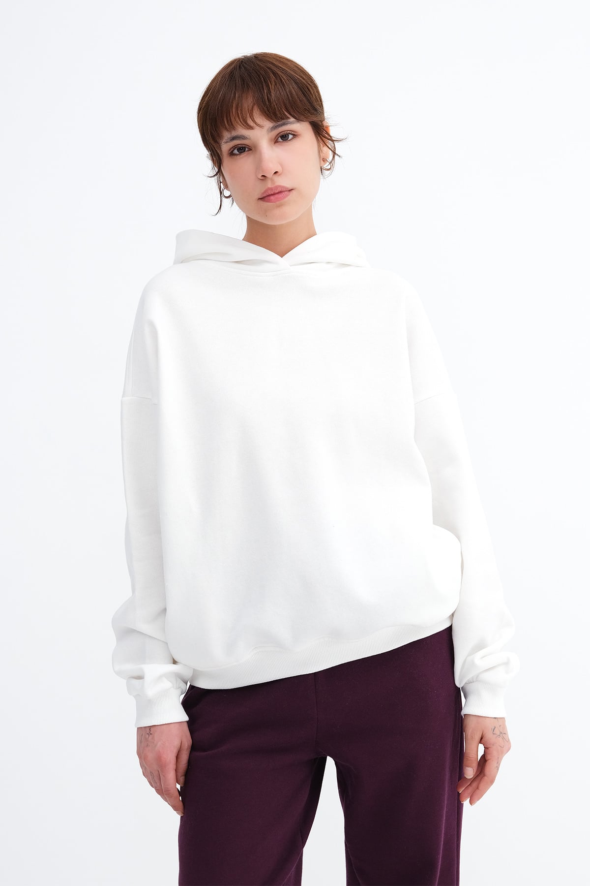 Hooded Brushed Sweatshirt
