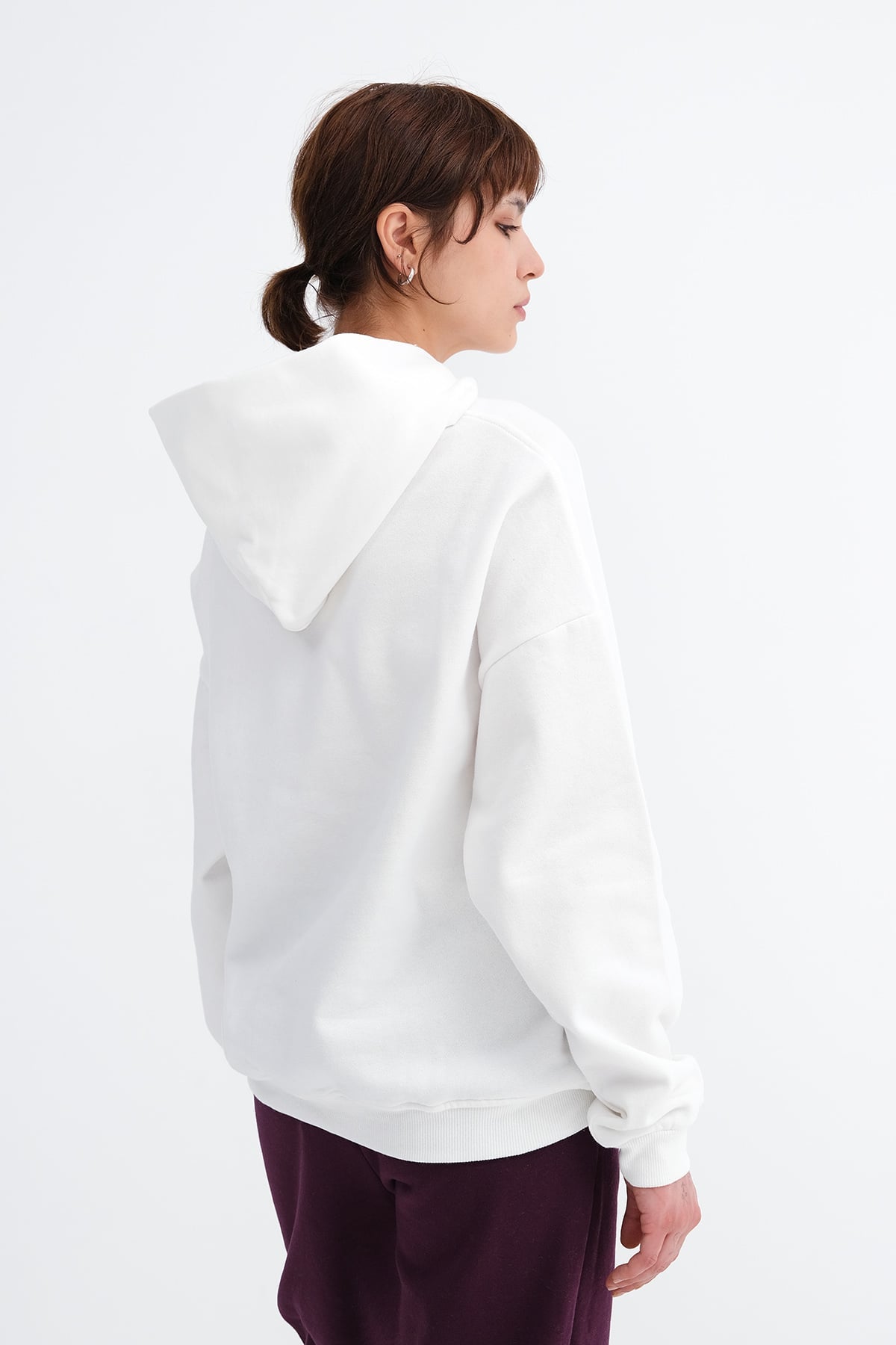 Ecru_Hooded-Brushed-Sweatshirt-addax
