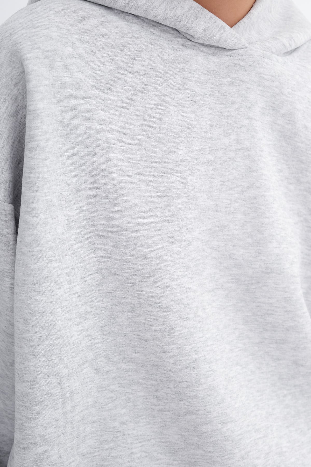 Snow-Melange_Hooded-Brushed-Sweatshirt-addax