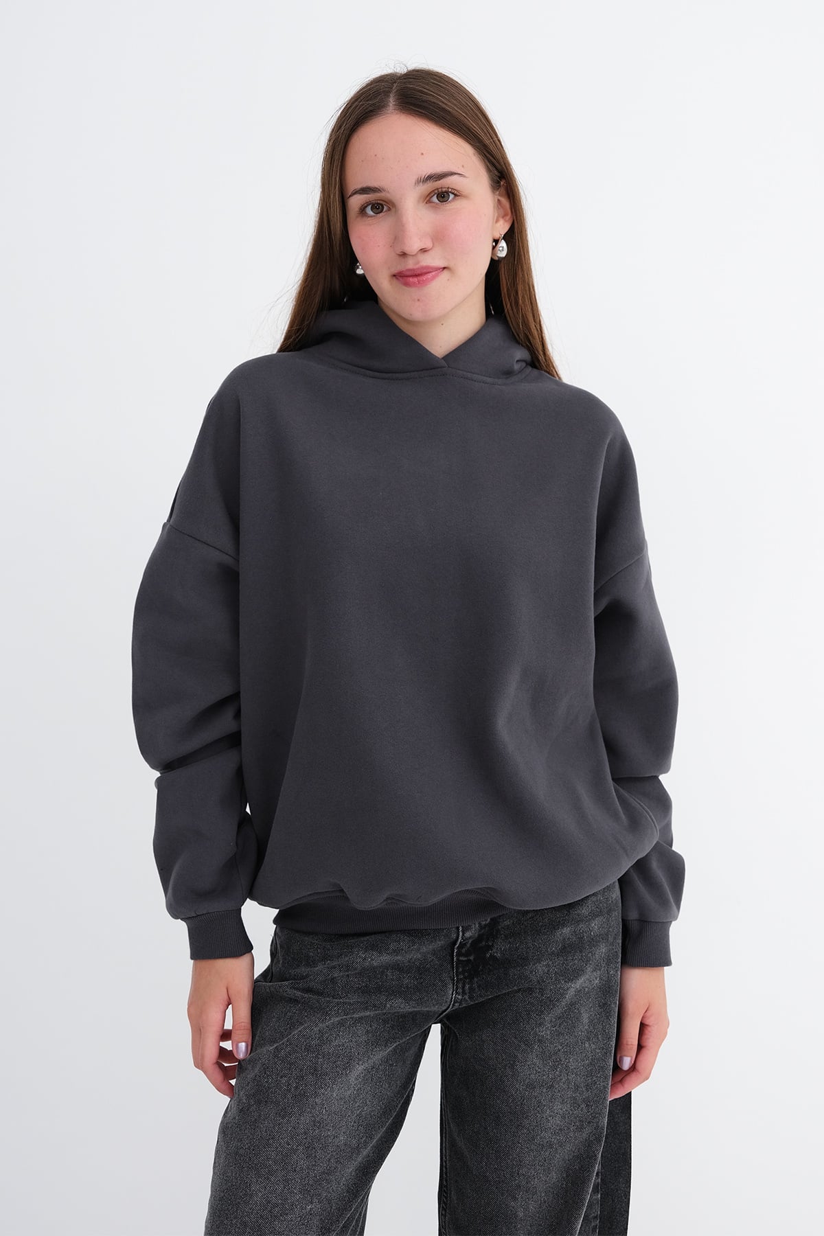 L.Charcoal_Hooded-Brushed-Sweatshirt-addax
