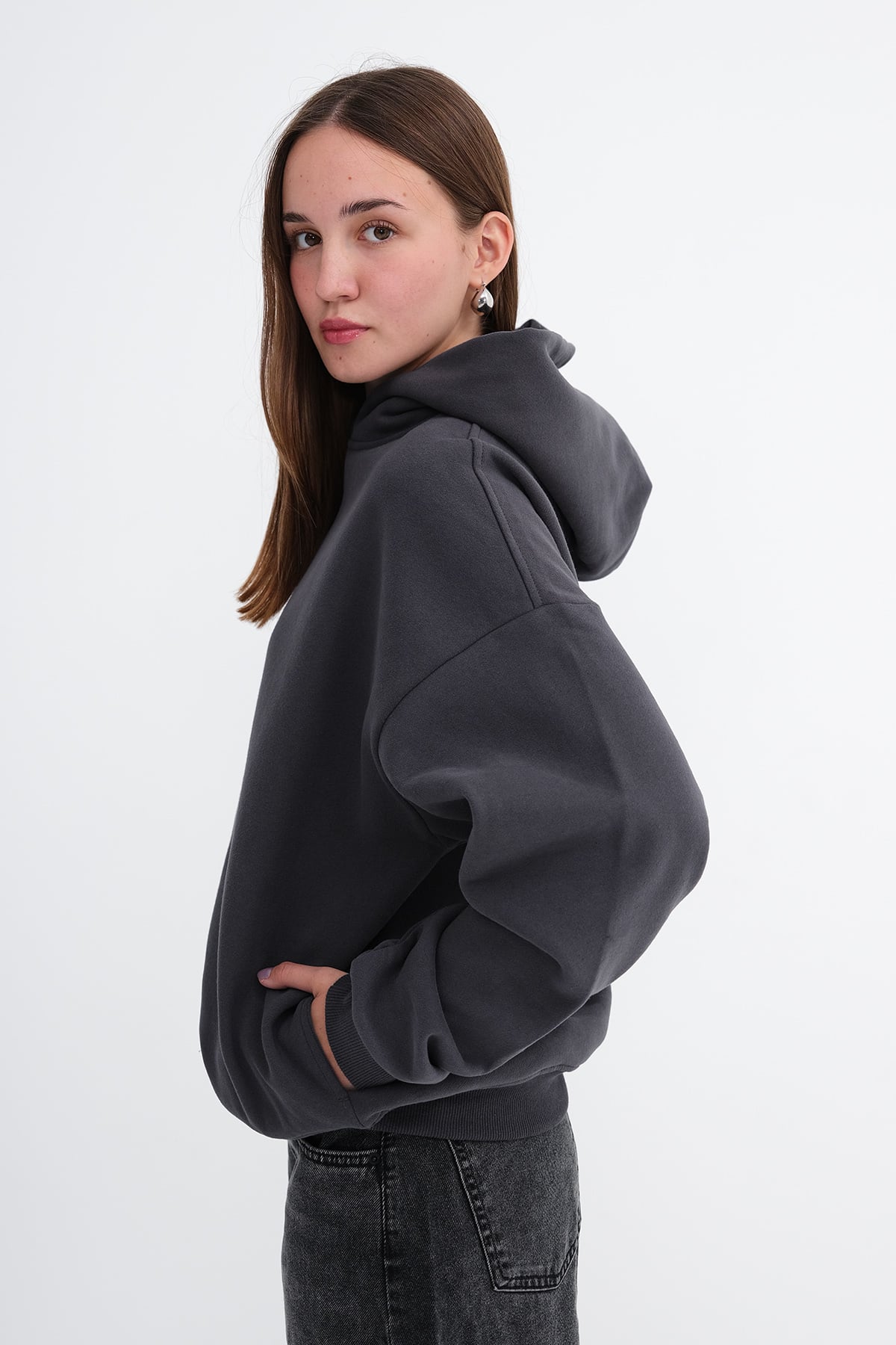 L.Charcoal_Hooded-Brushed-Sweatshirt-addax