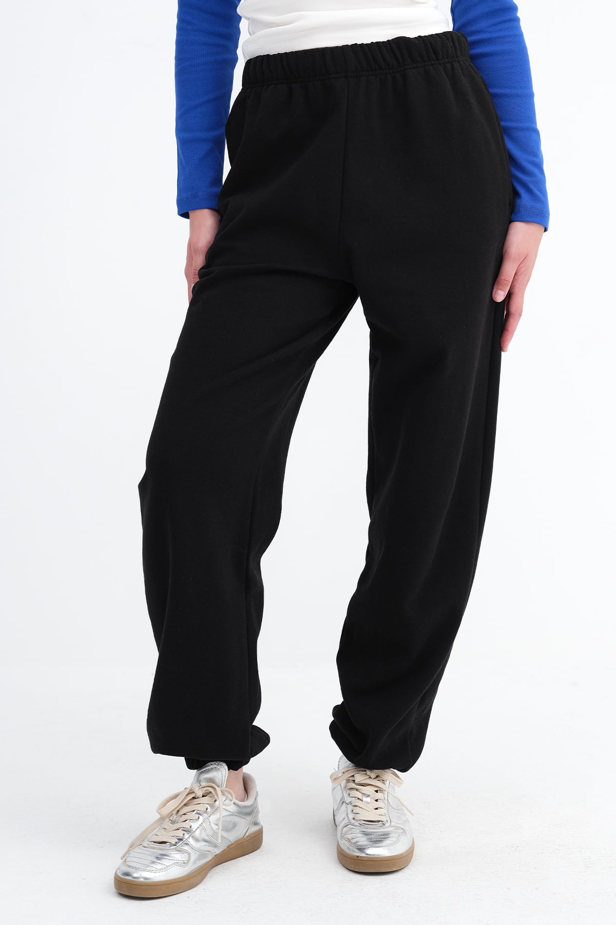 Black_Elasticated-Cuff-Fleece-Joggers-addax