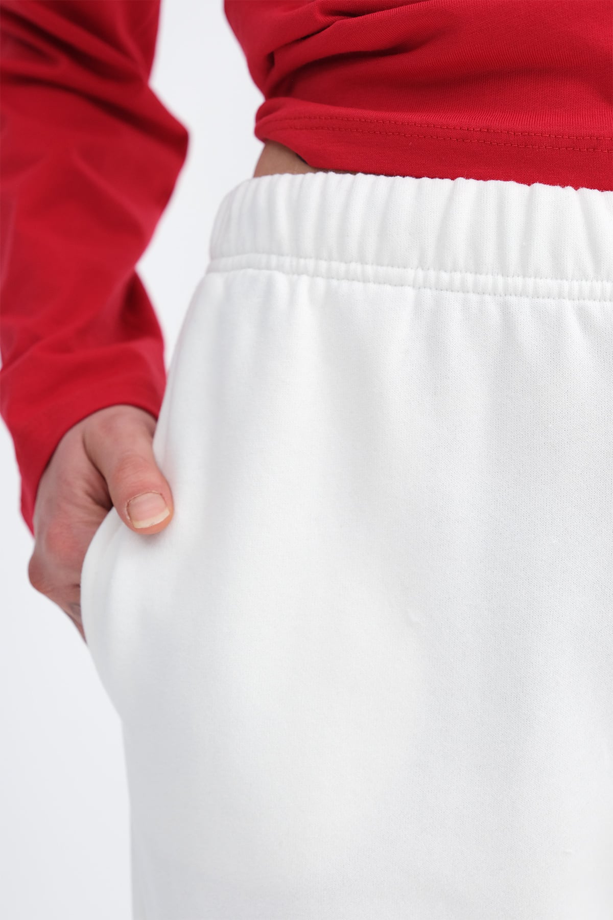 Ecru_Elasticated-Cuff-Fleece-Joggers-addax