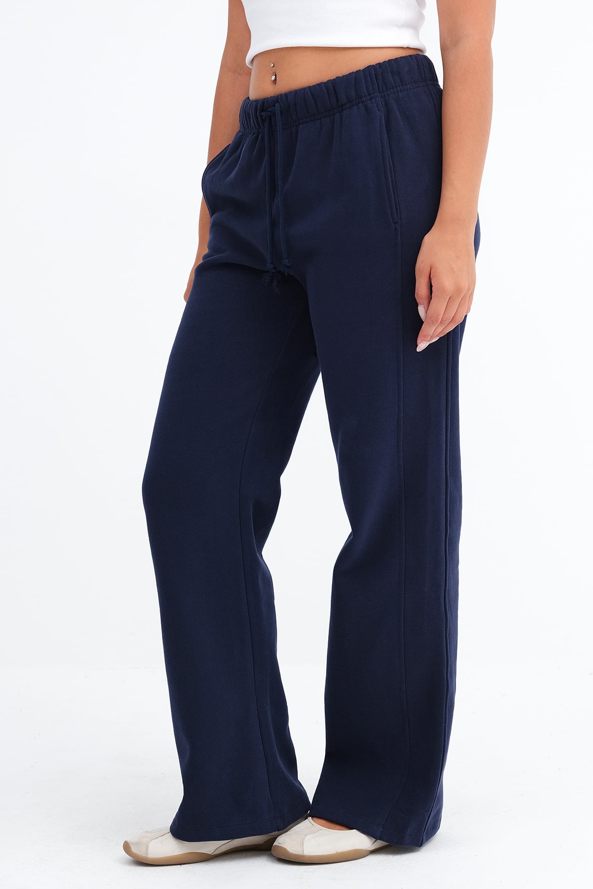 Dark-Night-Blue_Elasticated-Waist-Fleece-Joggers-addax