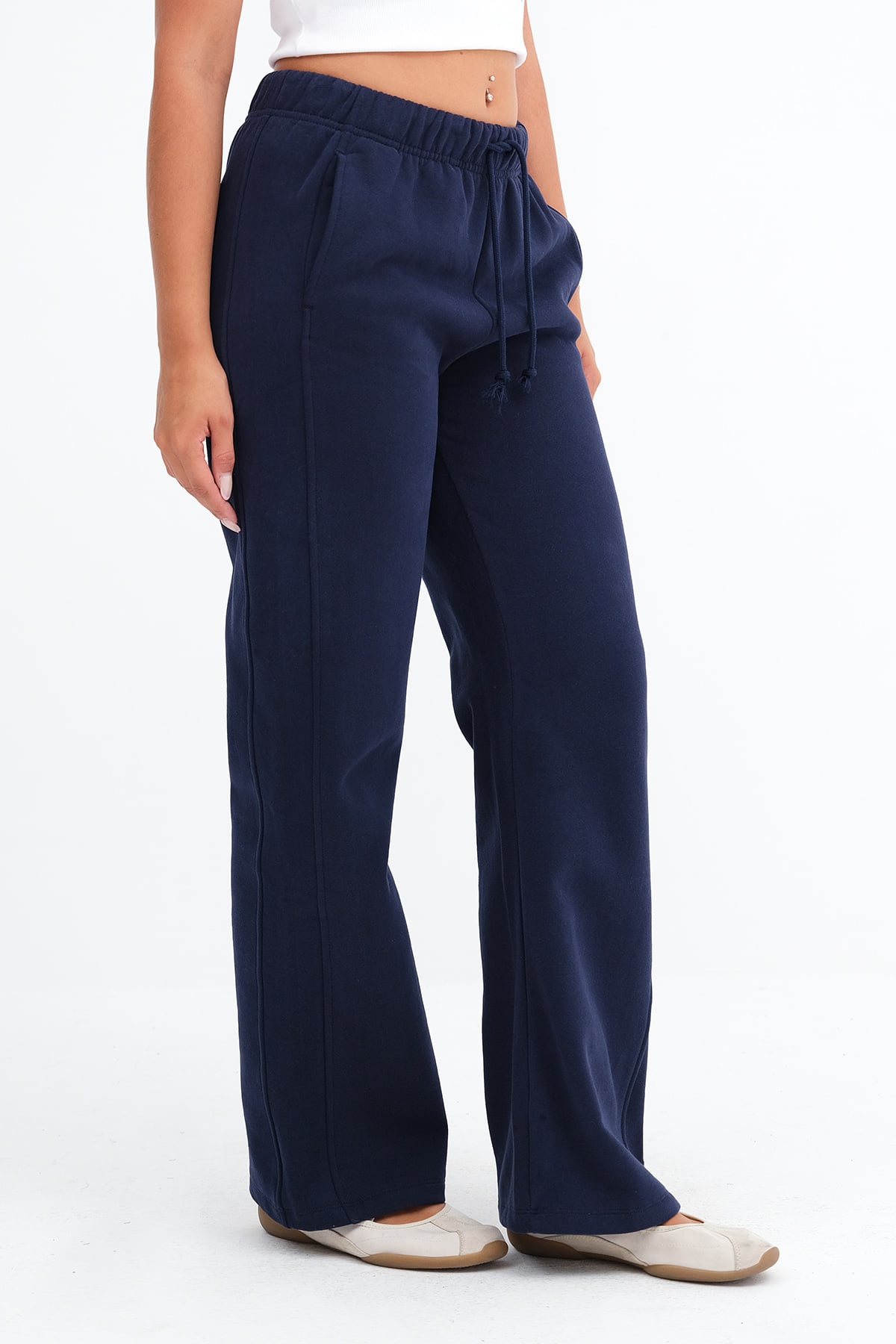 Dark-Night-Blue_Elasticated-Waist-Fleece-Joggers-addax