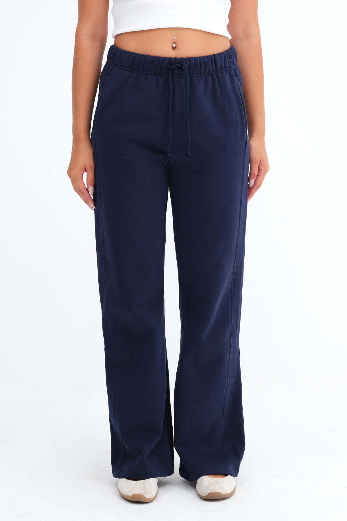Dark-Night-Blue_Elasticated-Waist-Fleece-Joggers-addax