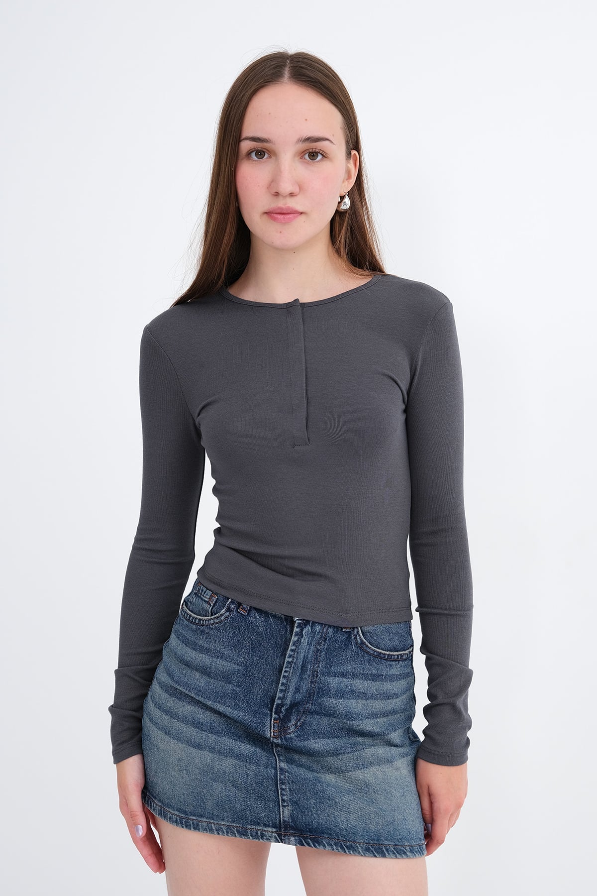 L.Charcoal_Long-Sleeve-Modal-Blouse-addax