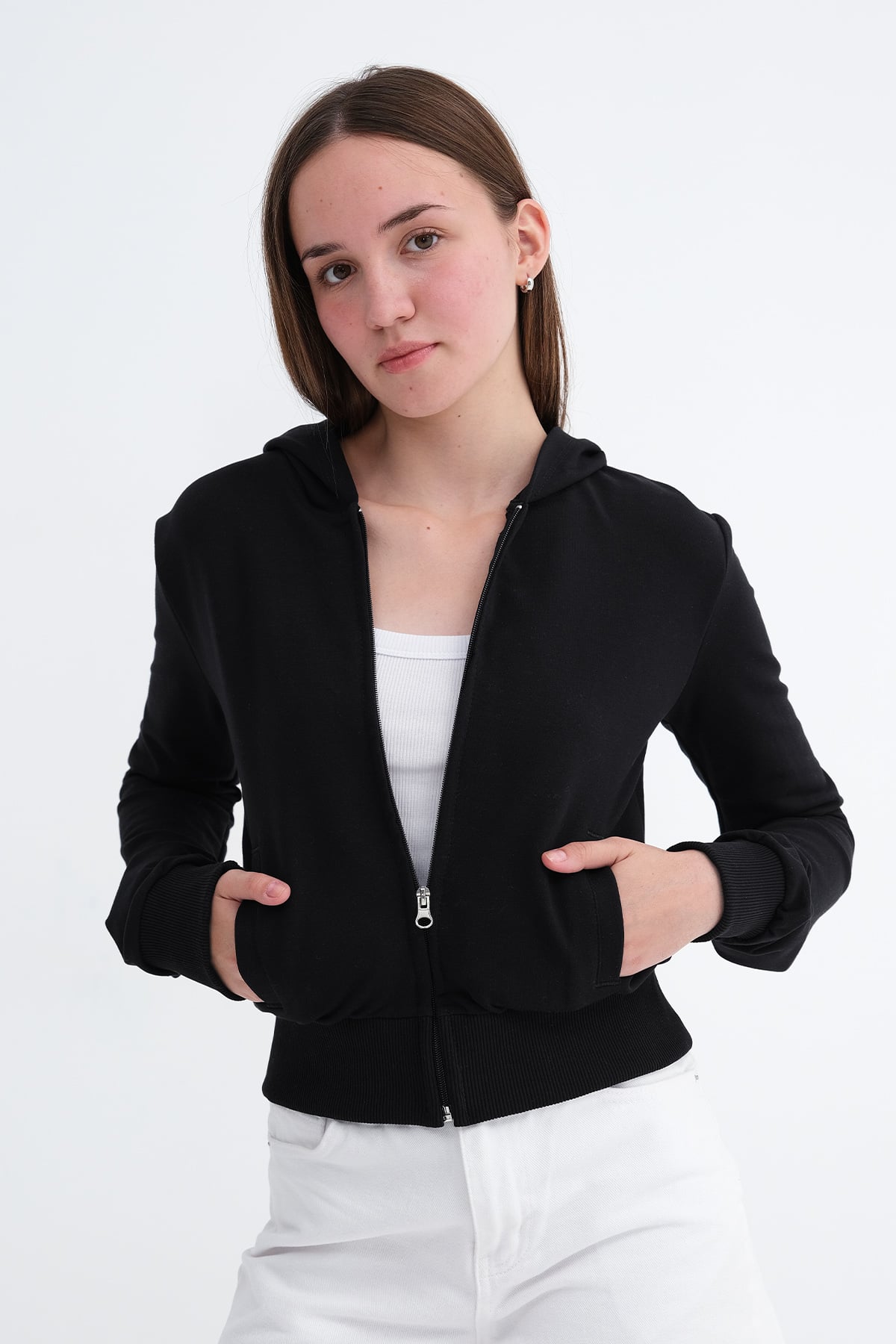 Dark-Night-Blue_Hooded-Zip-Up-Sweatshirt-addax