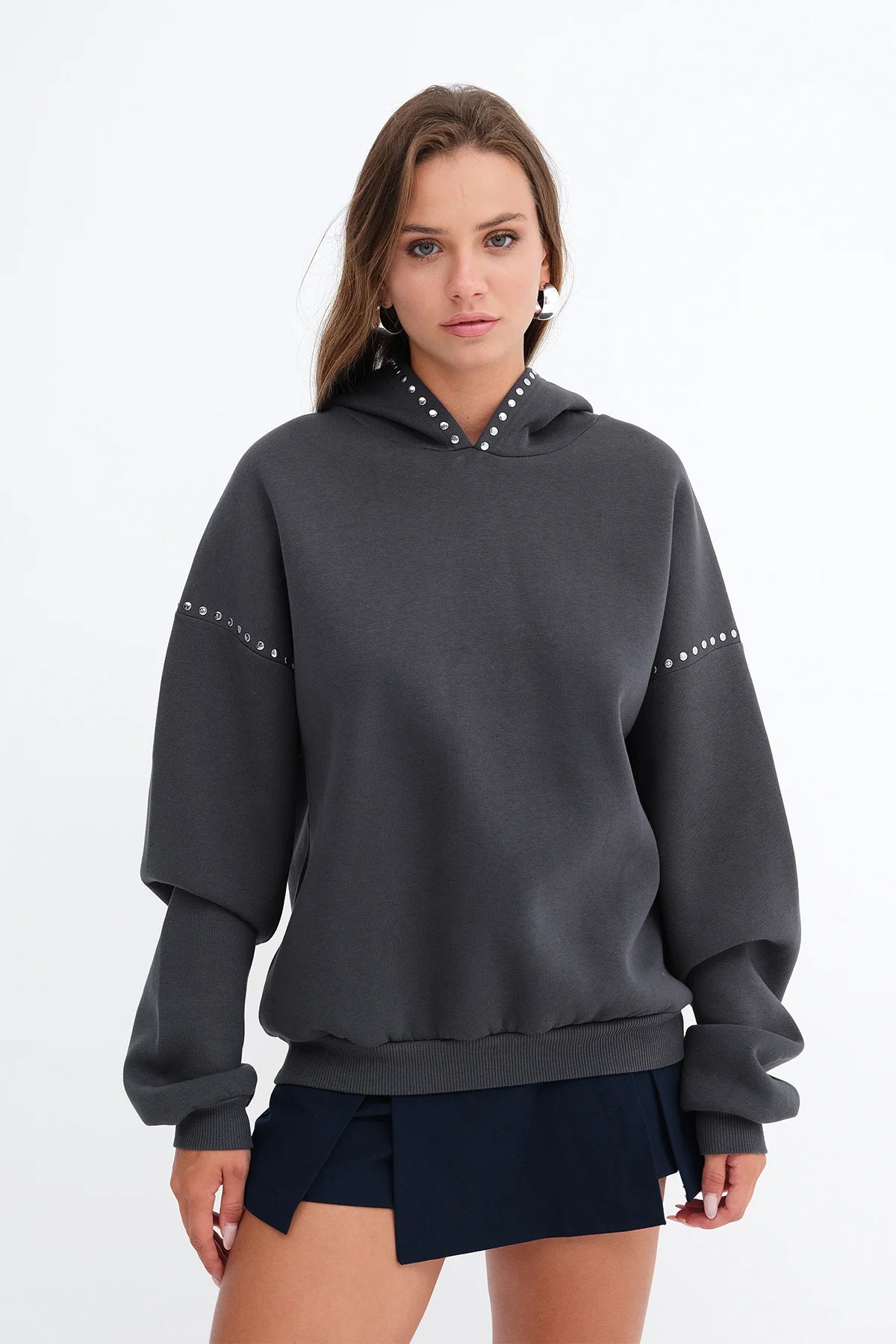 Charcoal_Stud-Detail-Fleece-Sweatshirt-addax