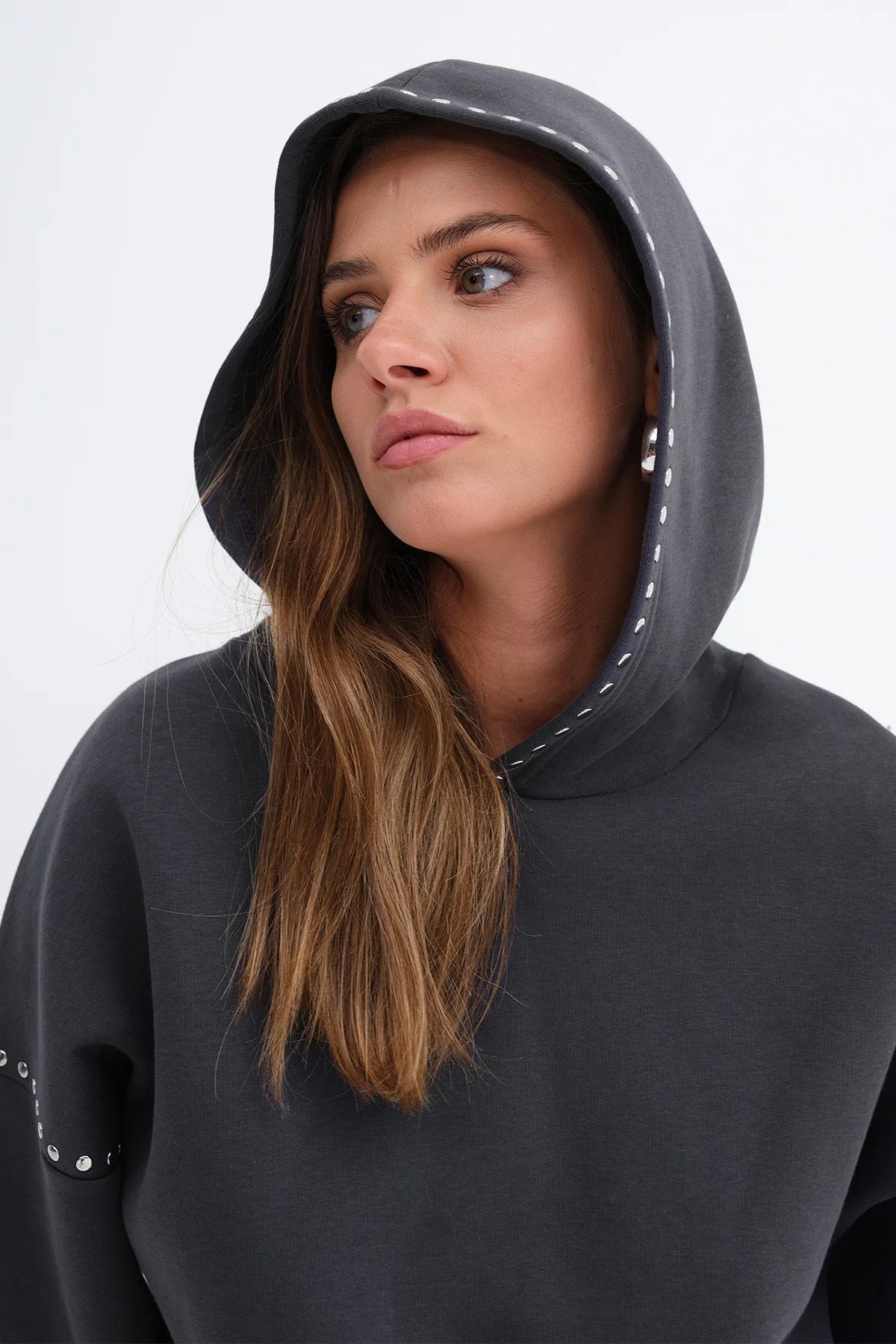 Charcoal_Stud-Detail-Fleece-Sweatshirt-addax