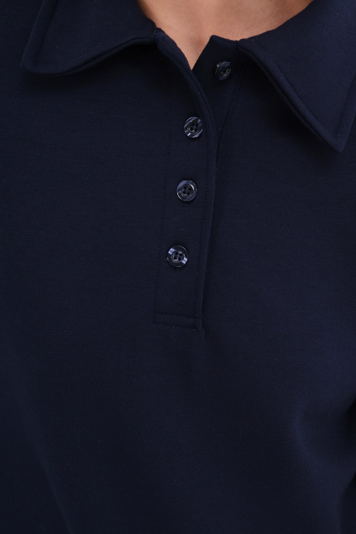 Dark-Night-Blue_Button-Neck-Sweatshirt-addax