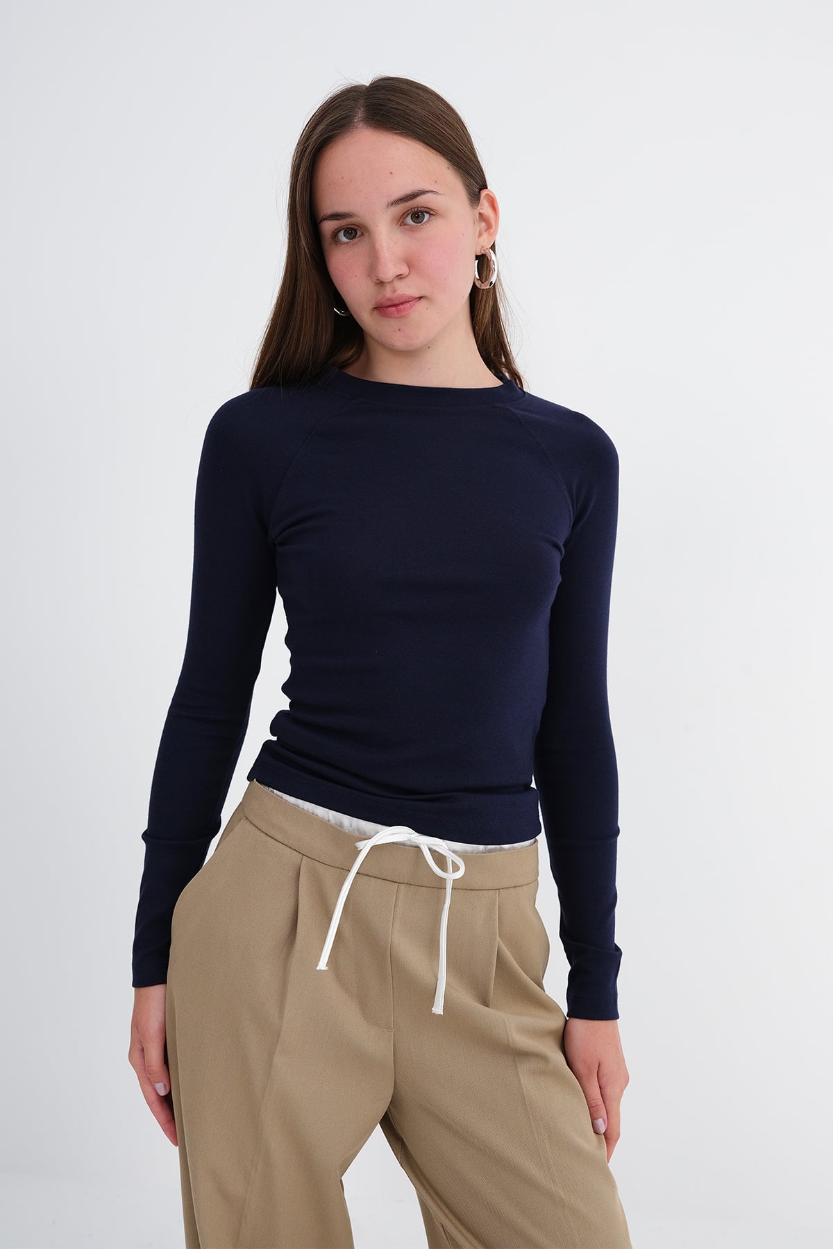 Dark-Night-Blue_Ribbed-Balloon-Trousers-addax