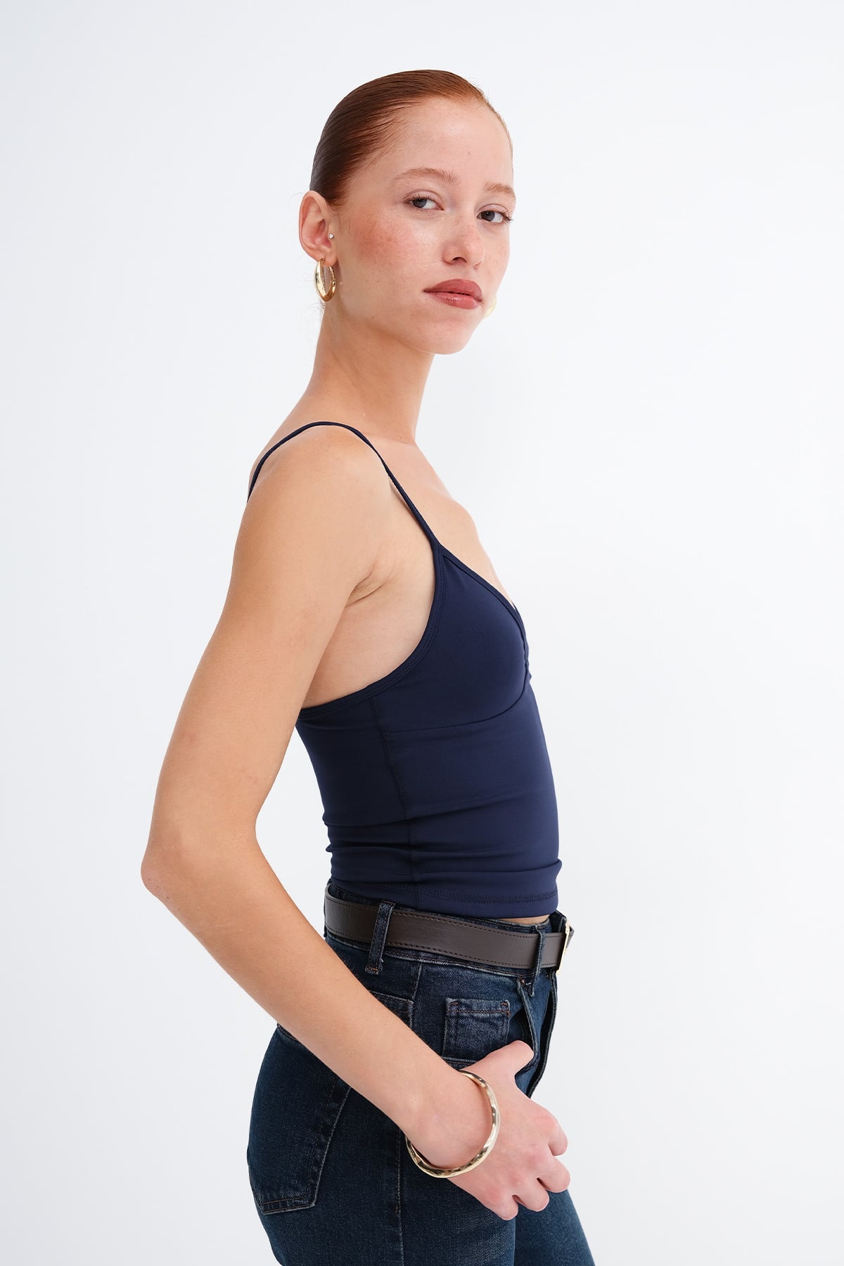 Dark-Night-Blue_Padded-Strap-Cami-addax