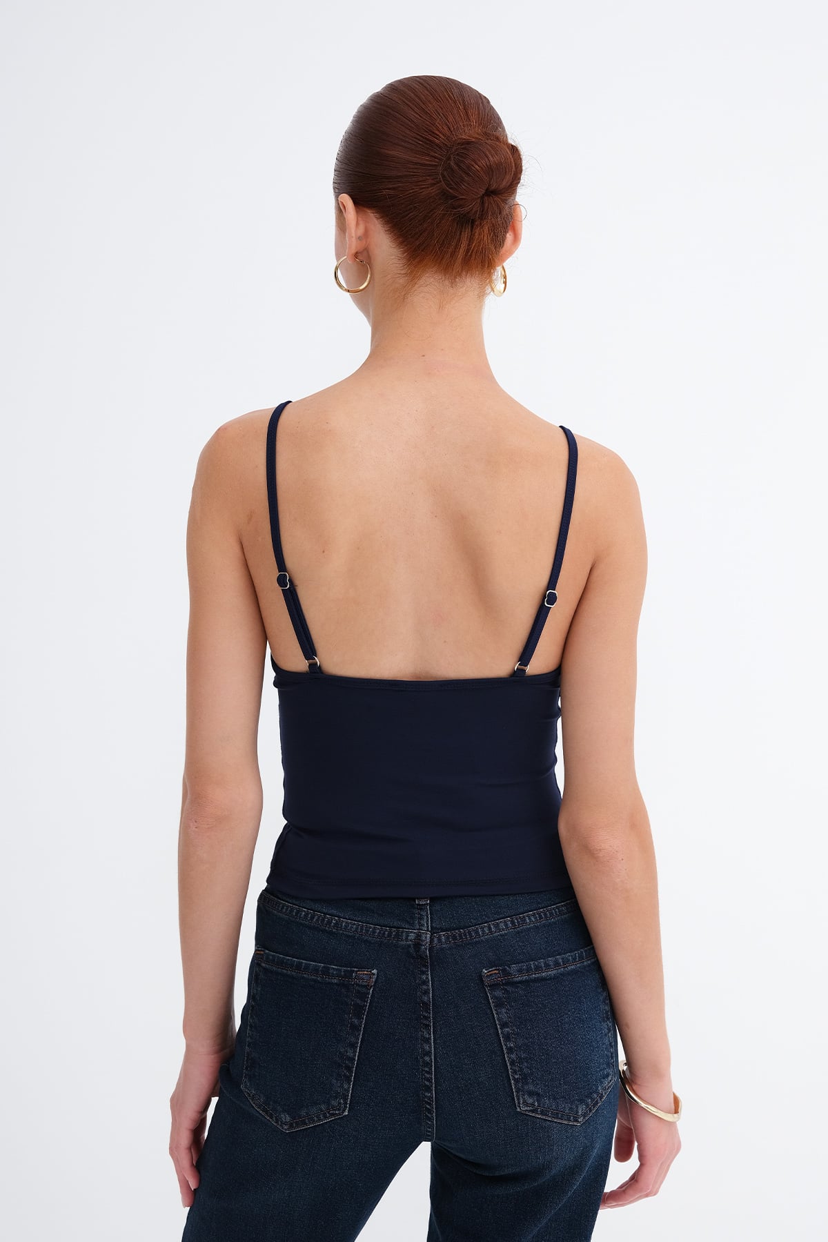Dark-Night-Blue_Padded-Strap-Cami-addax