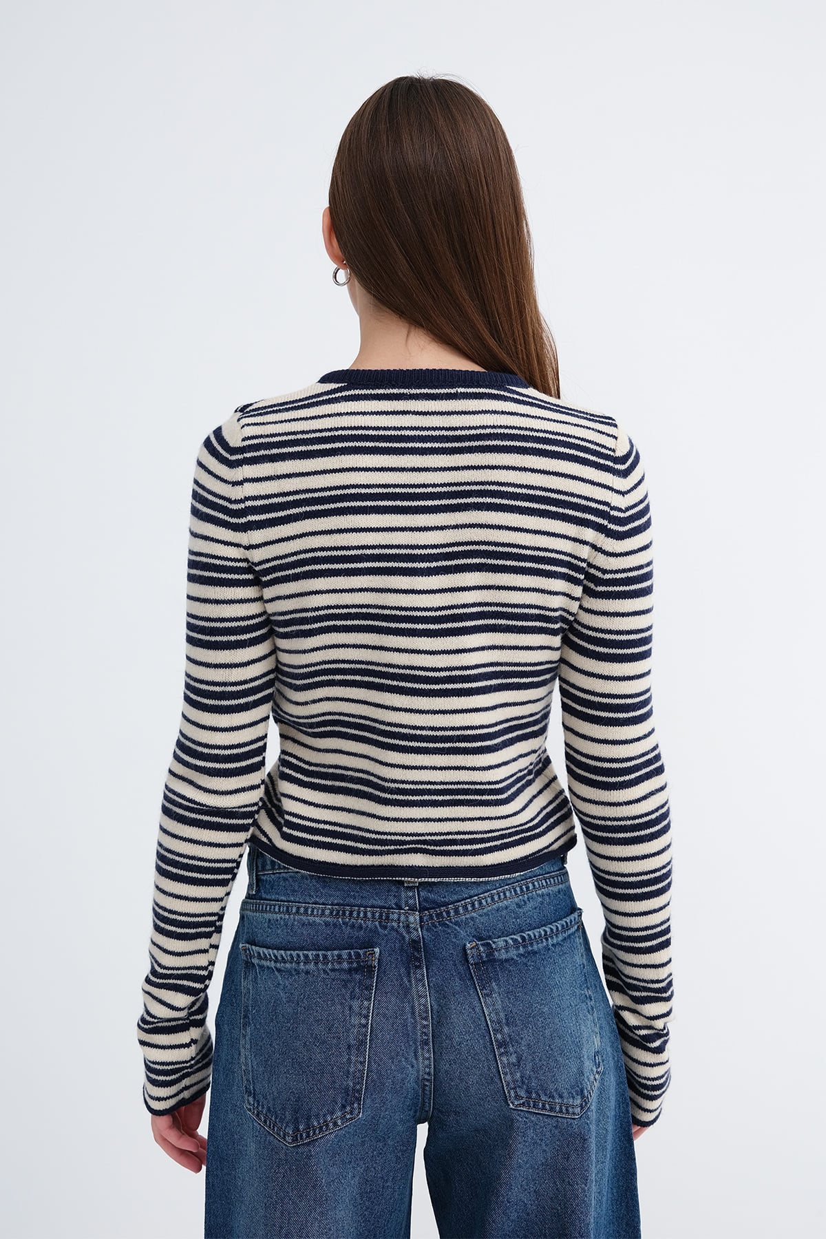 Night-Blue---Ecru_Striped-Knit-Cardigan-addax