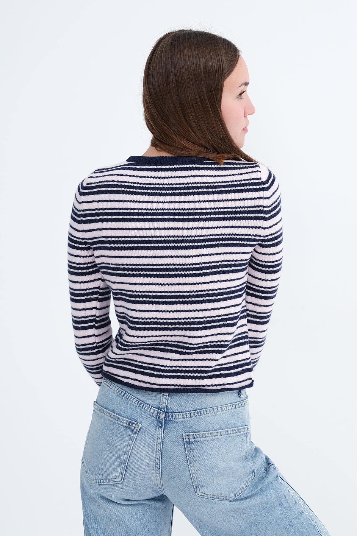 Navy-Lotus_Striped-Knit-Cardigan-addax