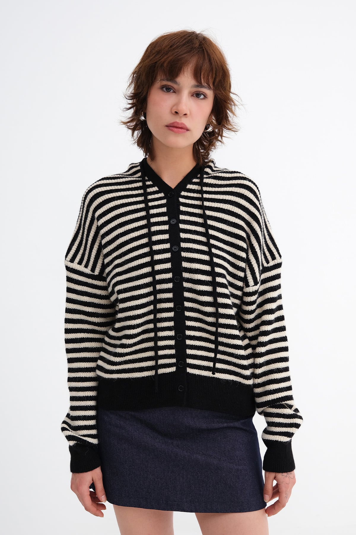 Black---Stone_Striped-Knit-Cardigan-addax