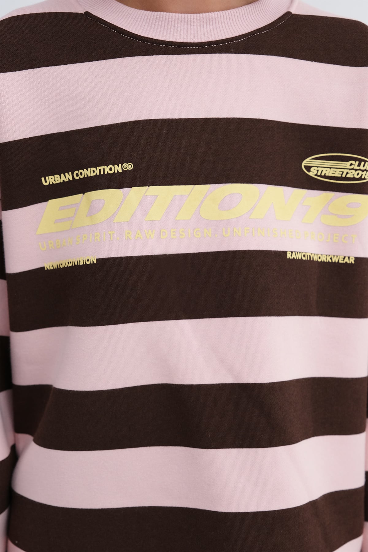 Lotus-Brown_Striped-Brushed-Sweatshirt-addax