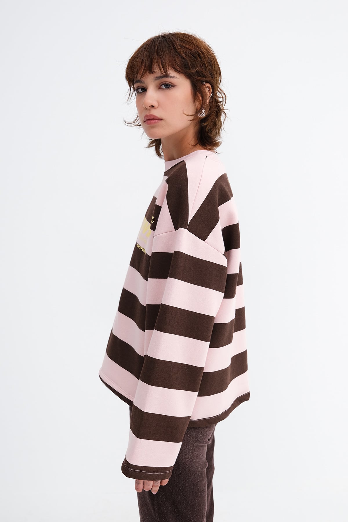 Lotus-Brown_Striped-Brushed-Sweatshirt-addax