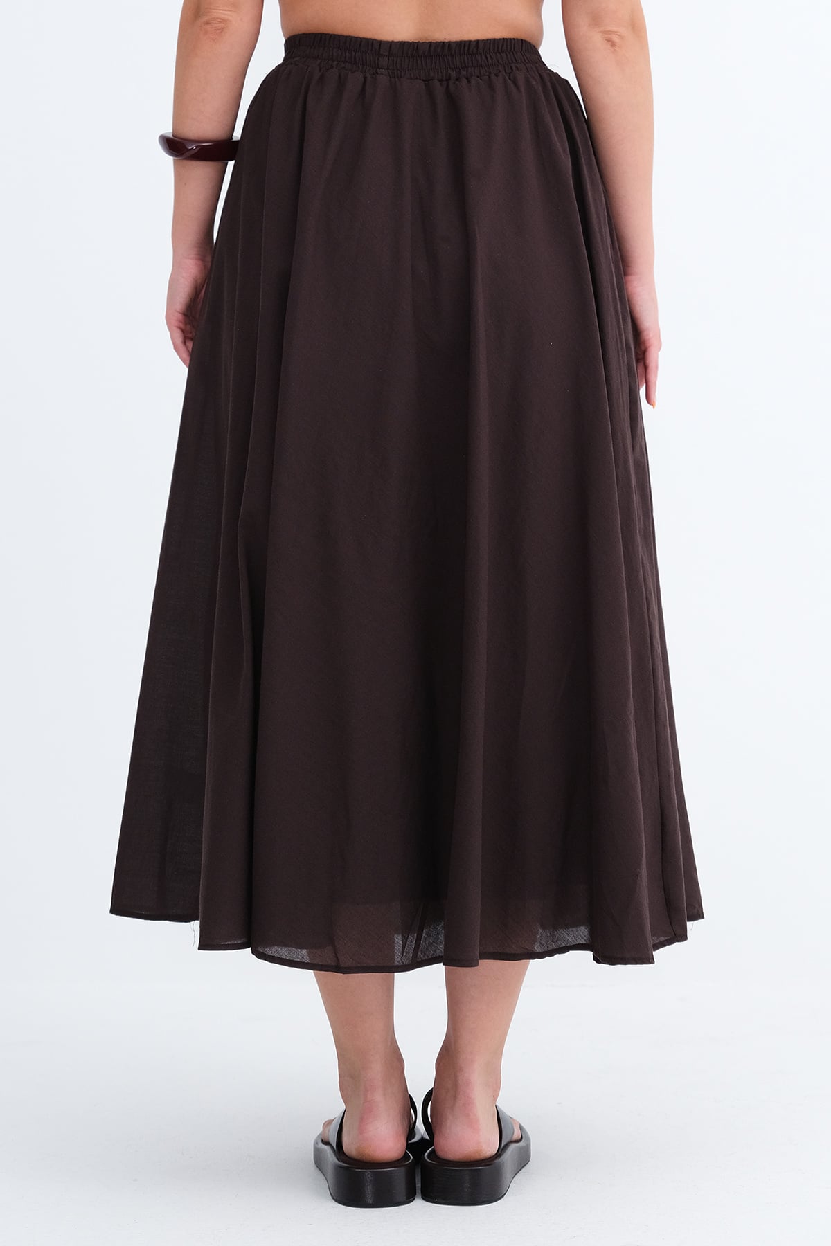 Bitter-Coffee_Elastic-Waist-Long-Skirt-addax