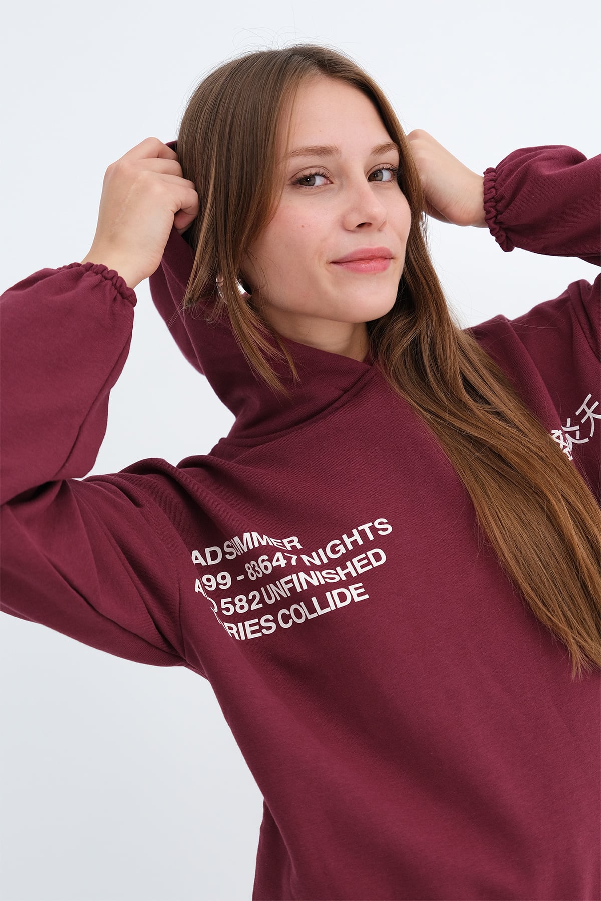 Burgundy_Printed-Hooded-Sweatshirt-addax