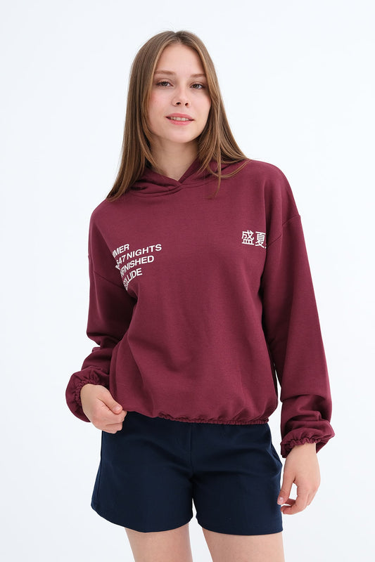 Burgundy_Printed-Hooded-Sweatshirt-addax
