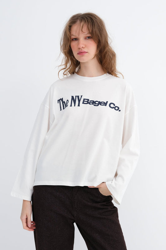 Ecru_Printed-Long-Sleeve-T-shirt-addax